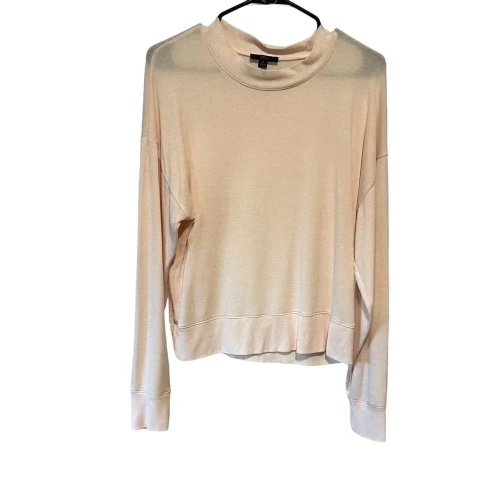 J.Crew Supercozy mockneck pullover Sweater Sweatshirt